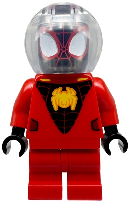 LEGO Spider-Man (Miles Morales) - Red Suit, Medium Legs minifigure
