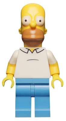 LEGO Homer Simpson, The Simpsons, Series 1 (Minifigure Only without Stand and Accessories) minifigure