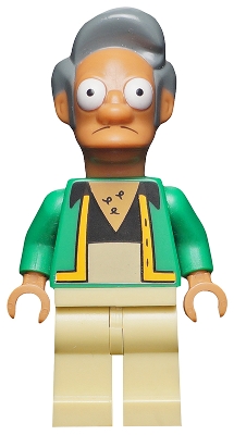 LEGO Apu Nahasapeemapetilon, The Simpsons, Series 1 (Minifigure Only without Stand and Accessories) minifigure