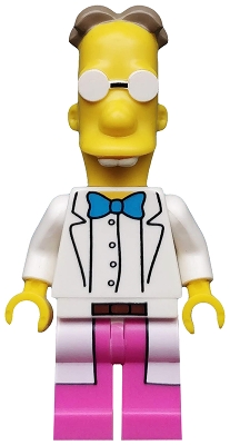 LEGO Professor Frink, The Simpsons, Series 2 (Minifigure Only without Stand and Accessories) minifigure