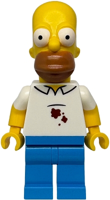 LEGO Homer Simpson - Shirt with Stains minifigure