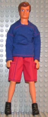 LEGO Scala Doll (Christian with Clothes, Shorts) minifigure