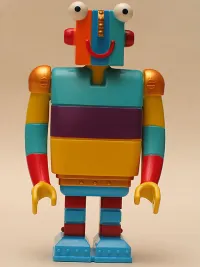 LEGO Duplo Figure Little Robots, Stripy minifigure
