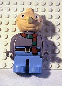 LEGO Duplo Figure, Male, Naughty Spud (Bob the Builder) minifigure