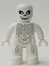 LEGO Duplo Figure Lego Ville, Skeleton minifigure