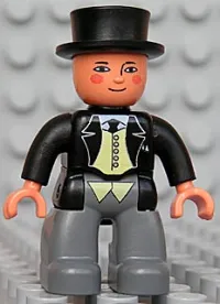 LEGO Duplo Figure Lego Ville, Male, Thomas & Friends Sir Topham Hatt (4506027) minifigure