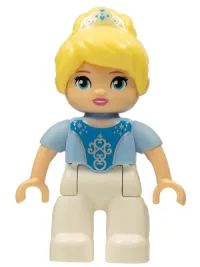 LEGO Duplo Figure Lego Ville, Disney Princess, Cinderella, Tiara minifigure