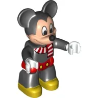 LEGO Duplo Figure Lego Ville, Mickey Mouse, Red Pants and Scarf minifigure
