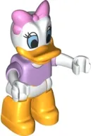 LEGO Duplo Figure Lego Ville, Daisy Duck with Bright Pink Bow minifigure