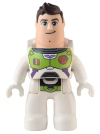 LEGO Duplo Figure Lego Ville, Male, Buzz Lightyear with Dark Brown Hair minifigure