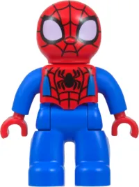 LEGO Duplo Figure Lego Ville, Spider-Man (Peter 'Spidey' Parker), Large Eyes, Large Spider (6602960) minifigure