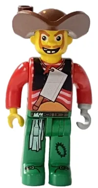 LEGO Pirates - Harry Hardtack minifigure