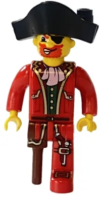 LEGO Pirates - Captain Redbeard minifigure