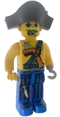 LEGO Pirates - Captain Kragg minifigure