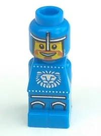LEGO Microfigure Lava Dragon Knight Blue minifigure