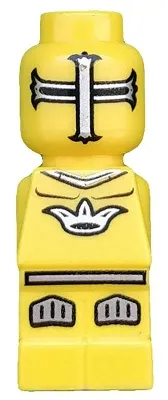 LEGO Microfigure Lava Dragon Knight Yellow minifigure