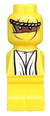 LEGO Microfigure Ramses Pyramid Adventurer Yellow (Without Belt) minifigure