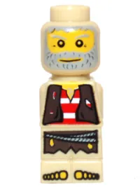 LEGO Microfigure Pirate Plank Pirate Tan minifigure