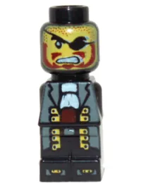 LEGO Microfigure Pirate Plank Pirate Captain minifigure