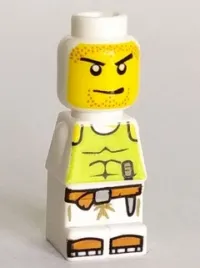 LEGO Microfigure Magma Monster White minifigure
