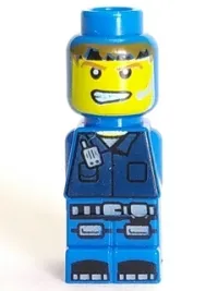 LEGO Microfigure Magma Monster Blue minifigure