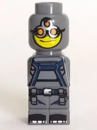 LEGO Microfigure Magma Monster Dark Bluish Gray minifigure