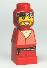 LEGO Microfigure Orient Bazaar Merchant Red (With Belt) minifigure