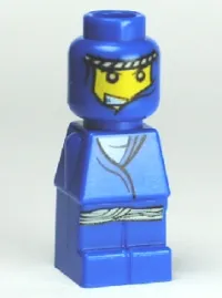 LEGO Microfigure Orient Bazaar Merchant Blue (With Belt) minifigure