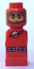 LEGO Microfigure Meteor Strike Astronaut Red minifigure