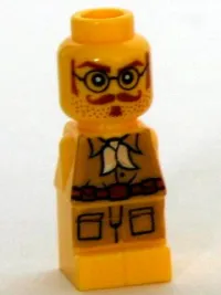 LEGO Microfigure Ramses Return Adventurer Yellow minifigure