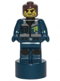 LEGO Rex Dangervest Statuette / Trophy minifigure