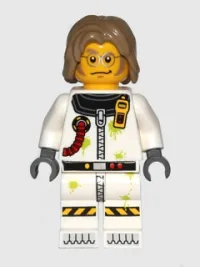 LEGO Alien Conquest Toxic Cleanup Scientist minifigure