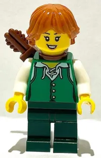 LEGO Castle in the Forest Archer - Female minifigure
