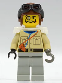 LEGO Baron Von Barron with Brown Aviator Cap minifigure