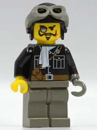 LEGO Lord Sam Sinister with Aviator Cap and Goggles minifigure