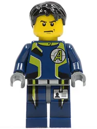 LEGO Agent Chase - Single Sided Head minifigure