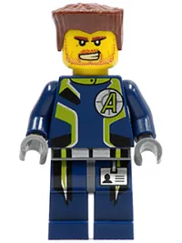 LEGO Agent Charge minifigure