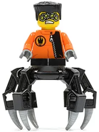 LEGO Spy Clops, Black Legs minifigure