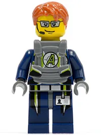 LEGO Agent Fuse - Body Armor minifigure