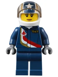 LEGO Airport - Jet Pilot Female minifigure