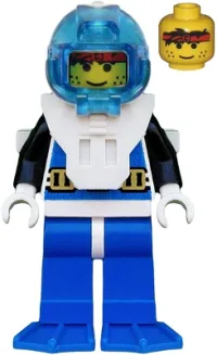 LEGO Aquanaut 1 with Blue Flippers minifigure