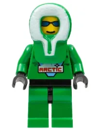 LEGO Arctic - Green, Green Hood minifigure