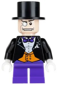 LEGO The Penguin, Dark Purple Short Legs minifigure