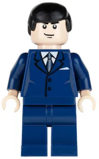 LEGO Bruce Wayne - Dark Blue Suit minifigure