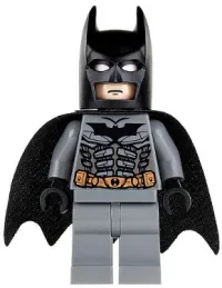 LEGO Batman, Dark Bluish Gray Suit with Black Mask minifigure
