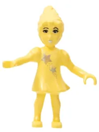 LEGO Belville Fairy - Light Yellow with Stars Pattern (Millimy) minifigure