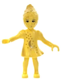 LEGO Belville Fairy - Light Yellow with Moon Pattern (Millimy) minifigure