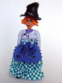 LEGO Belville Female - Witch Madam Frost with Skirt and Hat minifigure