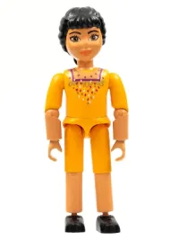 LEGO Belville Female - Princess Paprika Pale Orange Top minifigure