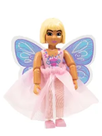 LEGO Belville Female - Cherrie Blossom Pink Sleeveless Top with Skirt and Wings minifigure